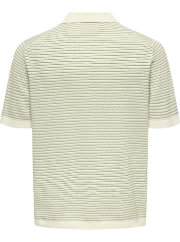 ONLY & SONS Poloshirt "Kian" in Creme