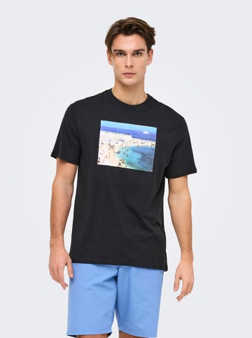 ONLY & SONS Shirt "Max" donkerblauw