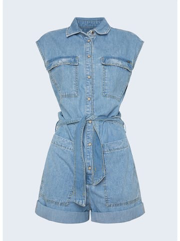 Pepe Jeans Spijkerjumpsuit "Gemini" lichtblauw