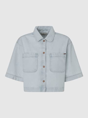 Pepe Jeans Jeanshemd "Elle" in Hellblau