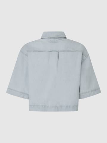 Pepe Jeans Jeanshemd "Elle" in Hellblau