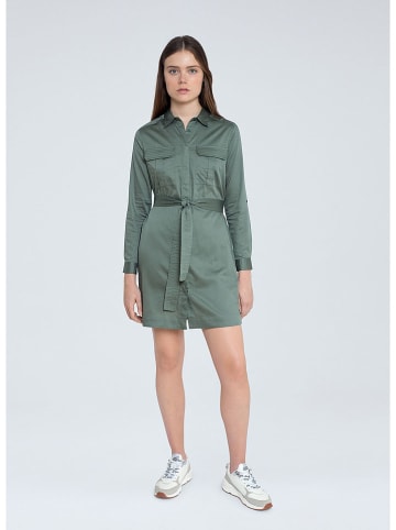 Pepe Jeans Kleid "Carlotty" in Salbei