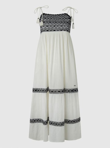 Pepe Jeans Kleid "Ariel" in Grau/ Schwarz