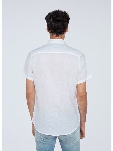 Pepe Jeans Blouse "Mark" - regular fit - wit