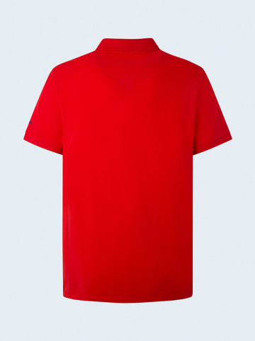 Pepe Jeans Koszulka polo "Vidal" w kolorze czerwonym