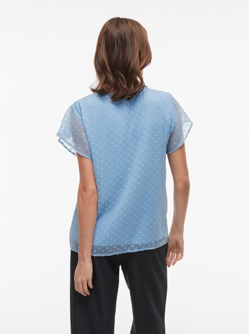 Vila Bluse "Edee" in Hellblau