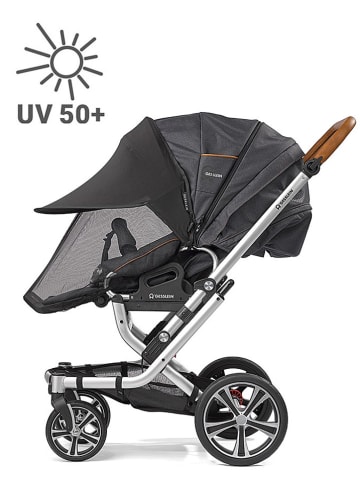 Gesslein Sommerpaket 1 "Sonnenschild UV50+ und Fliegennetz" in Transparent/ Schwarz