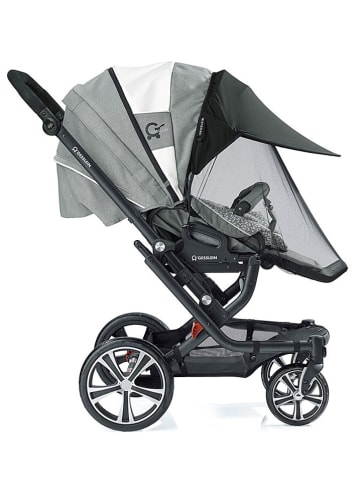 Gesslein Sommerpaket 1 "Sonnenschild UV50+ und Fliegennetz" in Transparent/ Schwarz