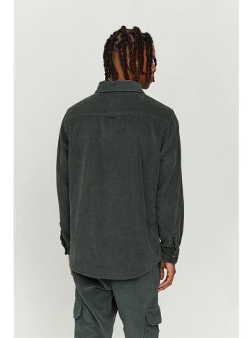 MAZINE Corduroyblouse "Matlock" donkergroen