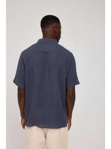 MAZINE Linnen blouse donkerblauw