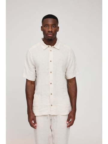 MAZINE Leinenhemd in Beige