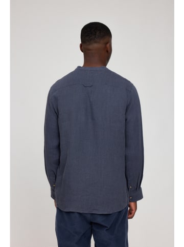 MAZINE Linnen blouse donkerblauw