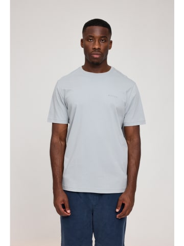 MAZINE Shirt "Back Print" in Hellblau