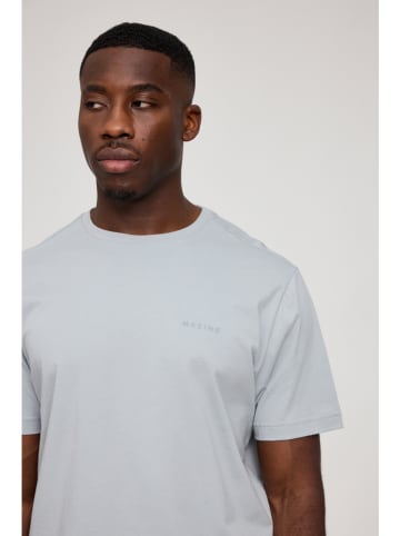 MAZINE Shirt "Back Print" in Hellblau