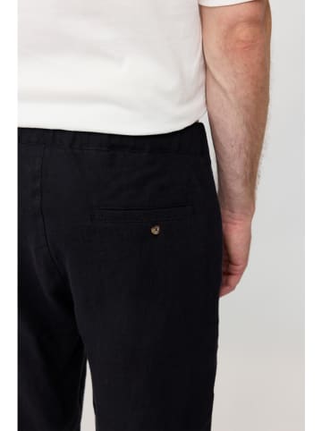 MAZINE Linnen short zwart