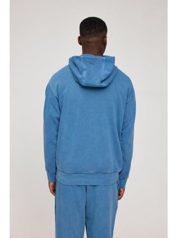 MAZINE Hoodie "Natural Dye" lichtblauw