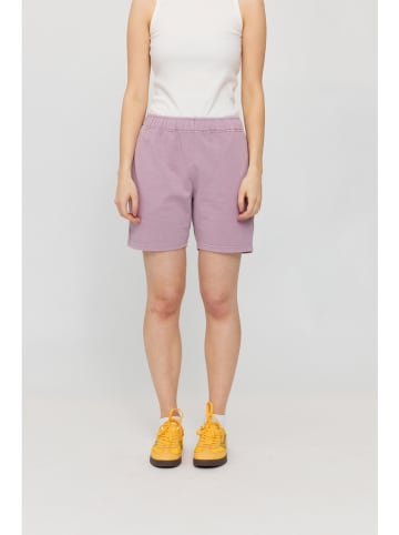 MAZINE Sweat-Shorts "Natural Dye" in Mauve