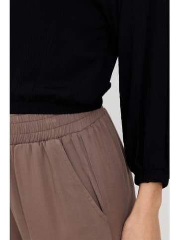 MAZINE Blouse "Crinkle" zwart