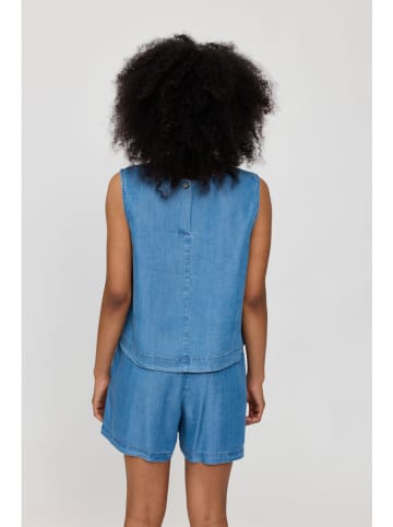 MAZINE Top "Denim" blauw
