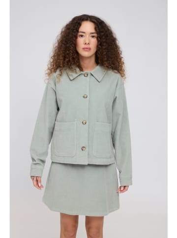 MAZINE Cordjacke in Hellgrün