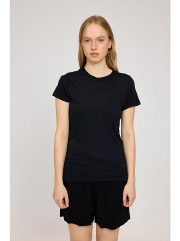 MAZINE Shirt "Basic" in Schwarz
