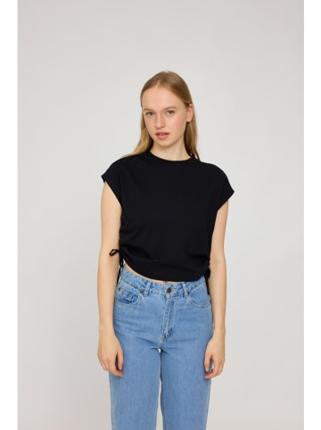MAZINE Shirt "Gathering" in Schwarz