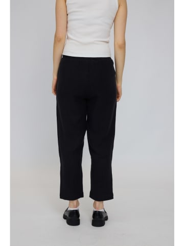 MAZINE Linnen broek "Straight Leg" zwart