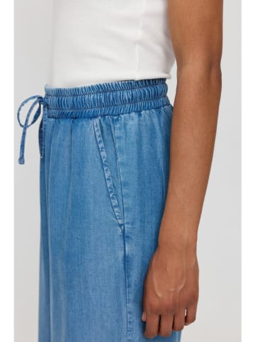 MAZINE Dżinsy "Wide Leg" w kolorze niebieskim