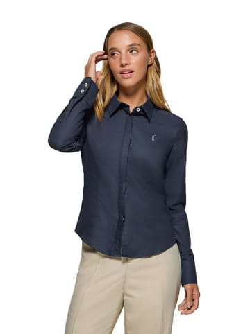 Polo Club Blouse - slim fit - donkerblauw