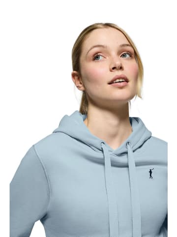 Polo Club Hoodie in Hellblau