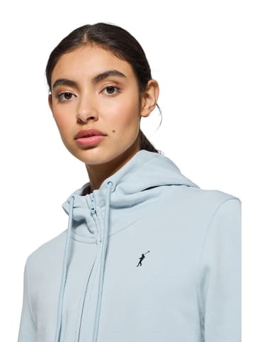 Polo Club Sweatjacke in Hellblau