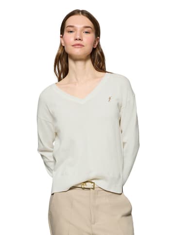 Polo Club Pullover in Creme