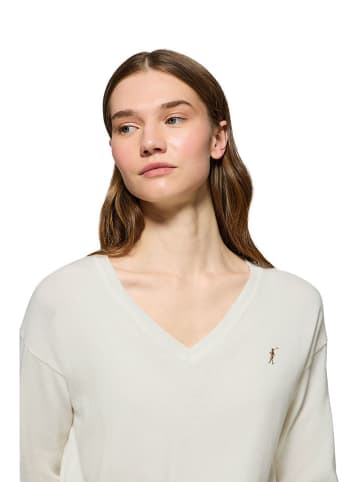 Polo Club Pullover in Creme