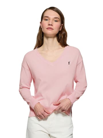 Polo Club Sweter w kolorze jasnoróżowym