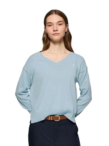 Polo Club Pullover in Hellblau