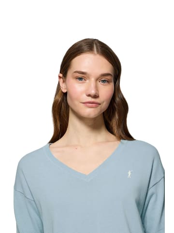 Polo Club Pullover in Hellblau
