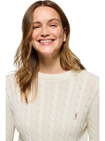 Polo Club Pullover in Creme