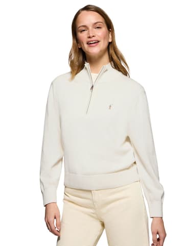 Polo Club Pullover in Creme