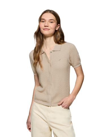 Polo Club Top in Beige