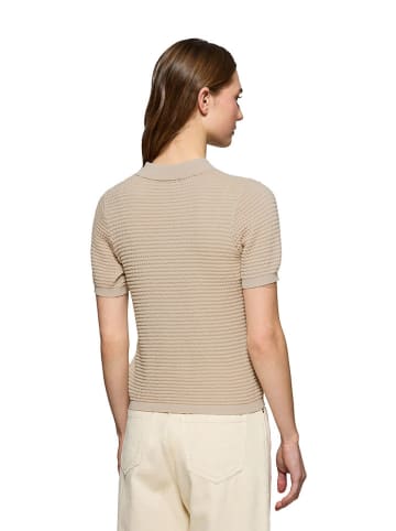 Polo Club Top in Beige