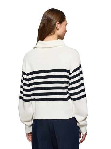 Polo Club Pullover in Weiß/ Schwarz