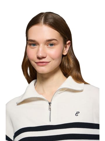 Polo Club Pullover in Weiß/ Schwarz