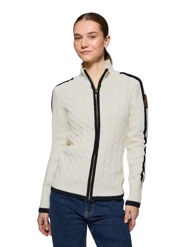 Polo Club Cardigan in Creme