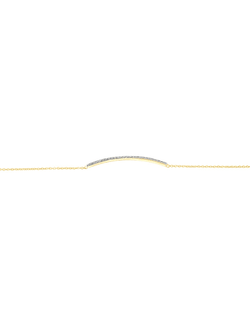 OR Carats Gold-Armkette mit Diamanten