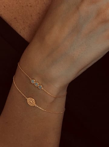 OR Carats Gold-Armkette mit Diamanten