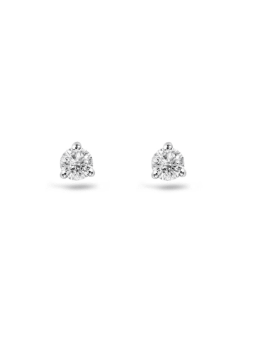 OR Carats Weißgold-Ohrstecker mit Diamant
