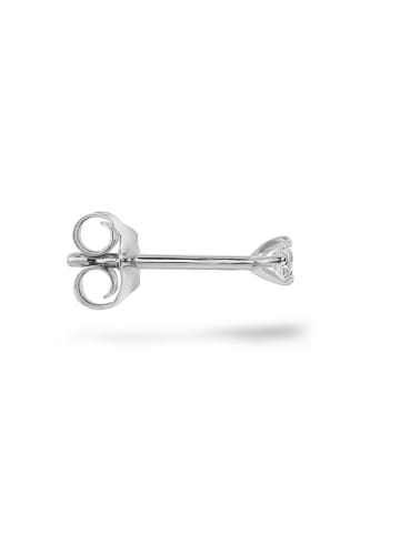 OR Carats Weißgold-Ohrstecker mit Diamant