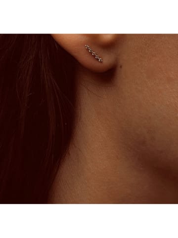 OR Carats Złote kolczyki-wkrętki z diamentami