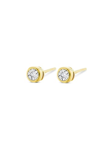 OR Carats Gouden oorstekers met diamant