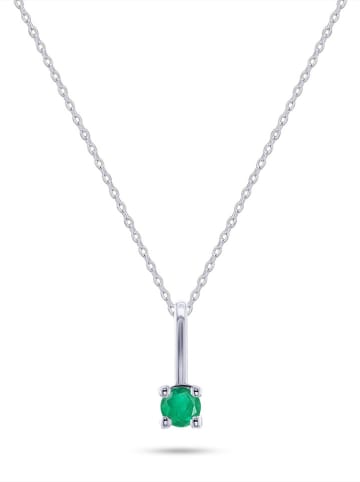 OR Carats Weißgold-Anhänger mit Edelstein